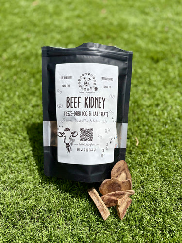 Freeze Dried Grass Fed Beef Kidney