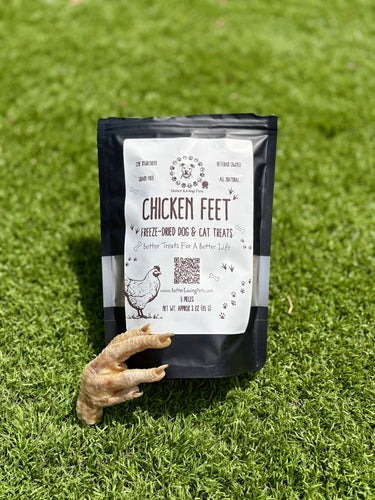 Freeze Dried Chicken Feet